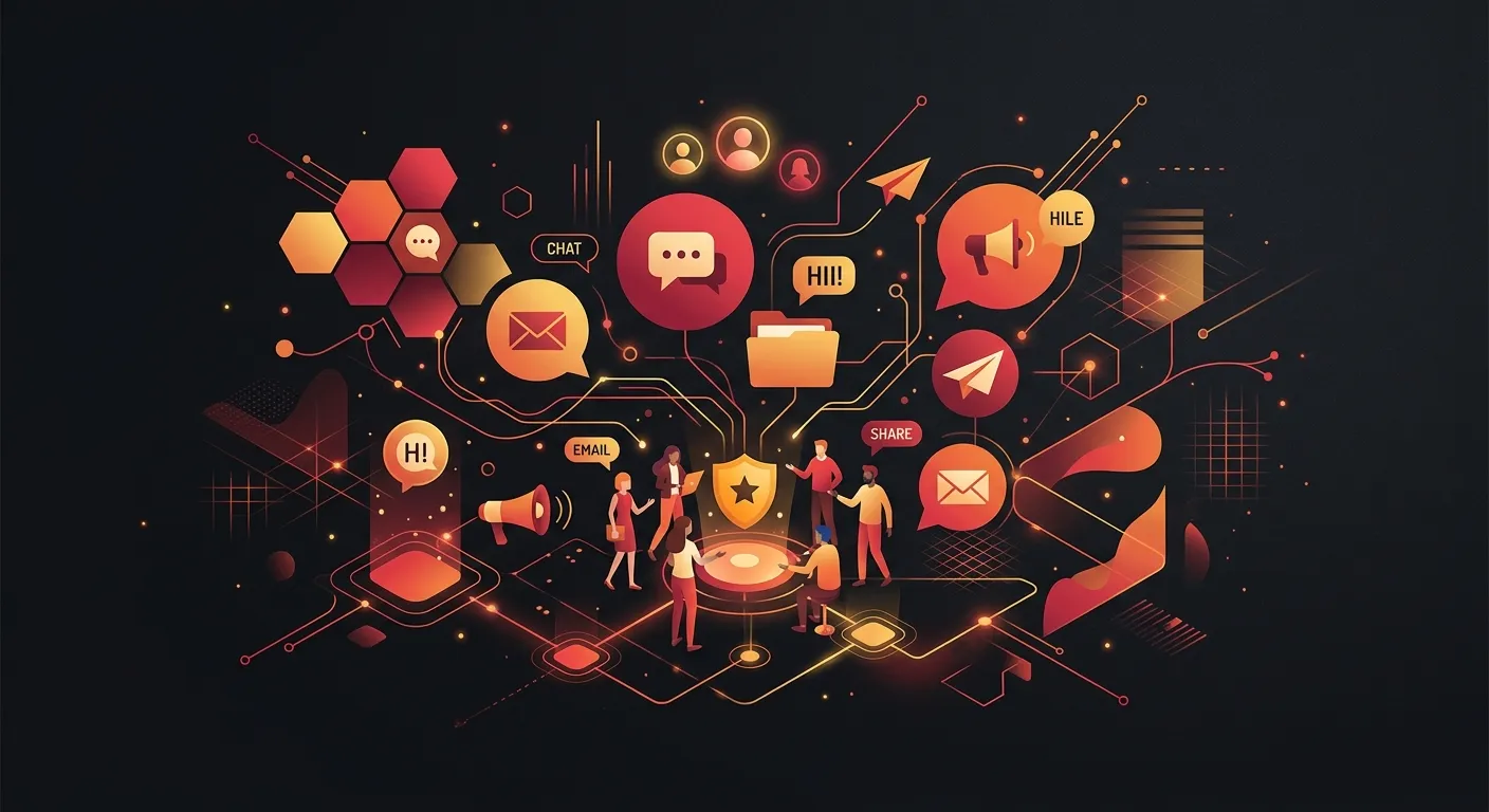 Digital communication concept